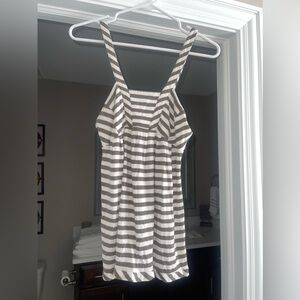 BCBG stripped tank top, size small